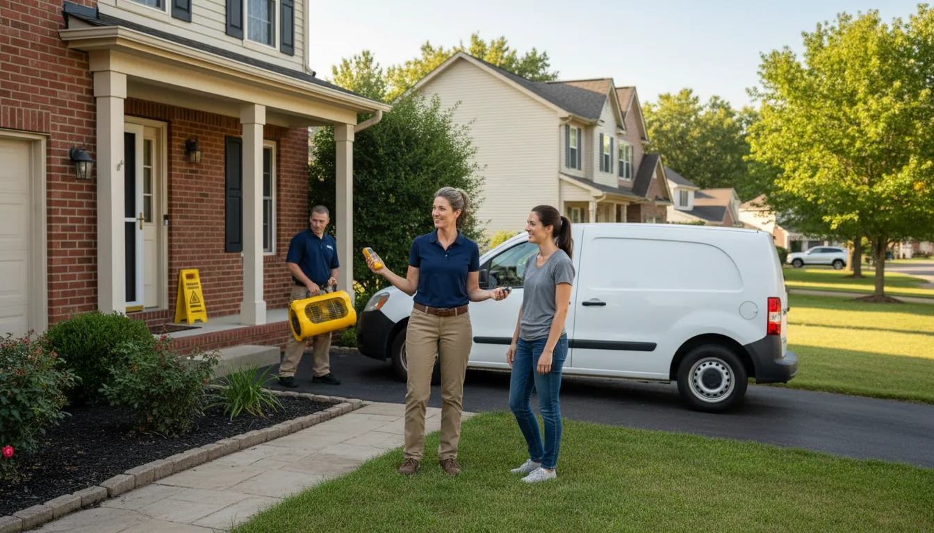 Water restoration image for Home Water Damage Repair in North Bergen, NJ